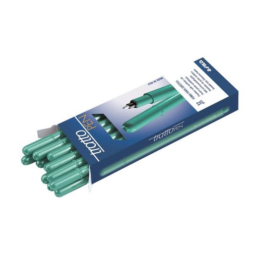 [830720] CF12 TRATTO PEN VERDE TURCHESE