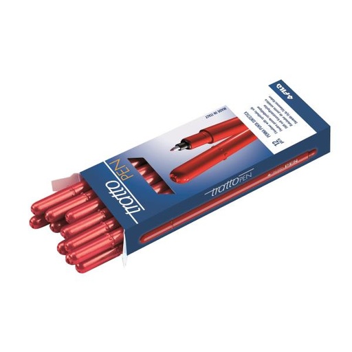 [830702] CF12 TRATTO PEN ROSSO