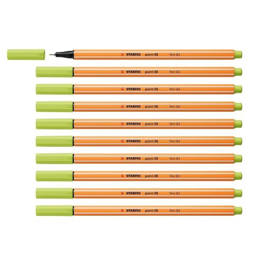 [88/14] CF10 STABILO POINT 88 LIME GREEN