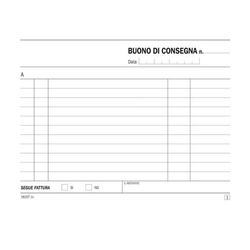 [DU161570000] CF5BLOCCO BUONI CONS RIC 11.5X16.5