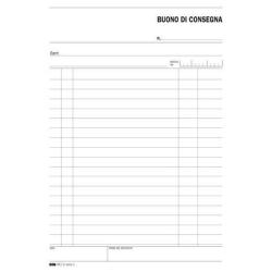 [E5209C] CF10BLOCCO BUONO CONSEGNA 50X2RIC