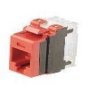 [NK6X88MRD] PRESA NETKEY RJ45U CAT.6A ROSSO