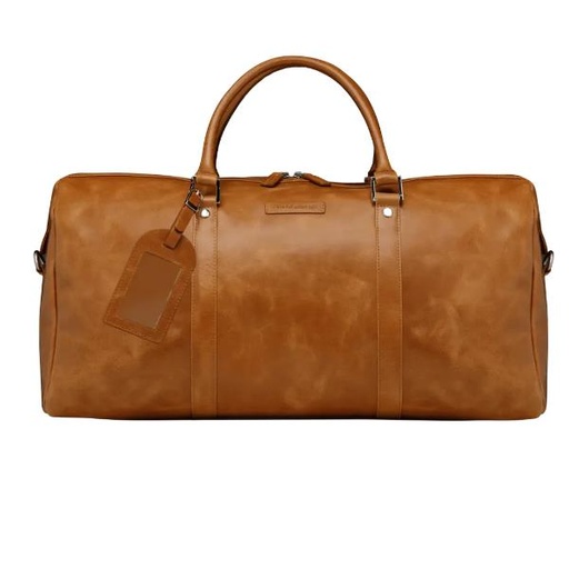 [WK02GT001500] KARSTRUP 2 BORSA WEEKENDER - CUOIO