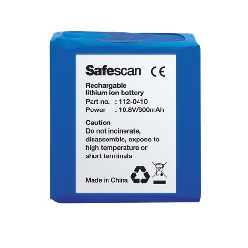 [112-0410] BATTERIA RICARICAB SAFESCAN LB-105