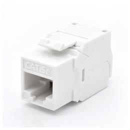 [WPC-KEY-5UP-TLW] PRESA RJ45U CAT.5E  BIANCO