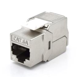 [WPC-KEY-6ASPTL] PRESA RJ45S CAT.6A METALLO