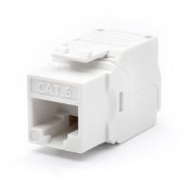 [WPC-KEY-6UP-W] PRESA RJ45U CAT.6  BIANCO