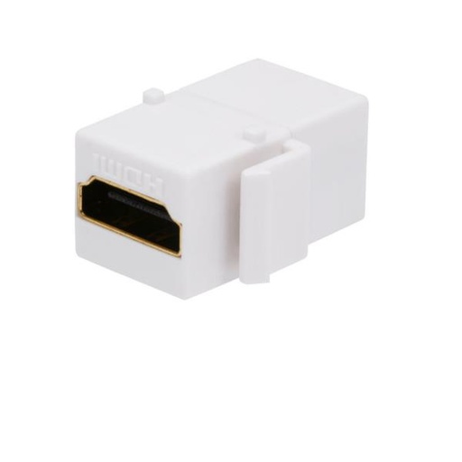 [WPC-KEY-HDMI] ACCOPPIATORE HDMI KEYSTONE BIANCO