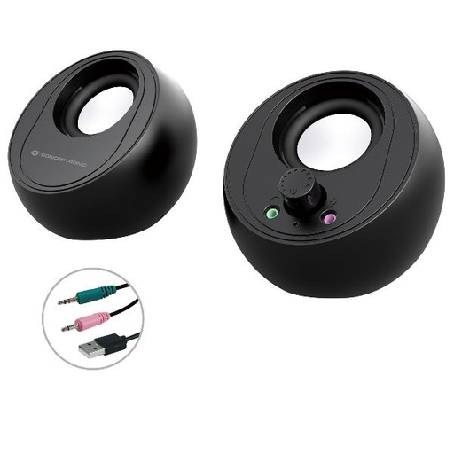 [BJORN01B] MINI SPEAKER 2.0 BLACK JACK 3.5