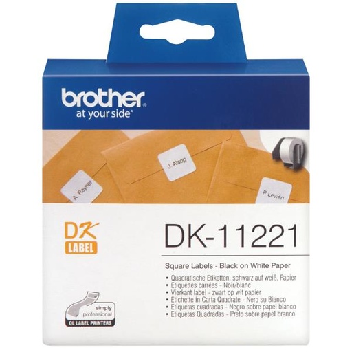 [DK-11221] 1000 ETICH QUAD ADES CARTA NERO/BIA