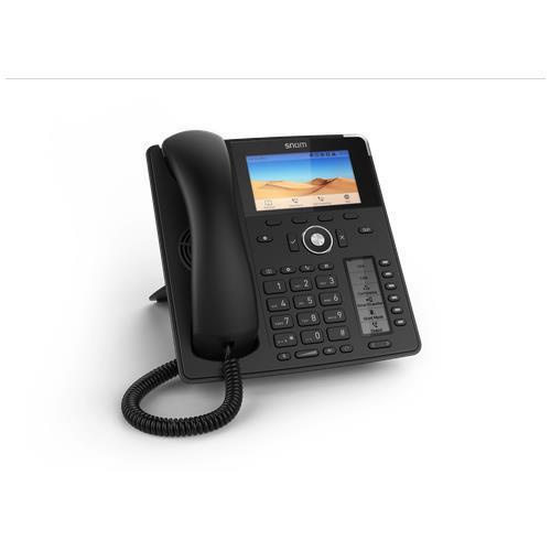 [4349] TELEFONO SNOM D785 W/O PS BLACK