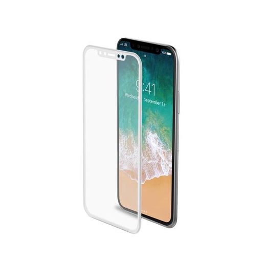 [3DGLASS900WH] 3D GLASS IPHONE XS/X WHITE