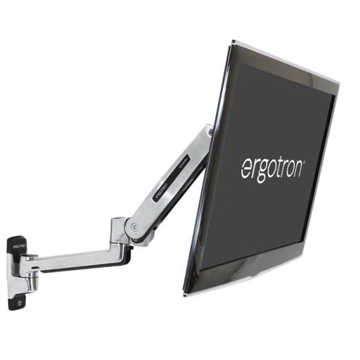 [45-353-026] LX SITSTAND WALL LCD ARM POLISHED