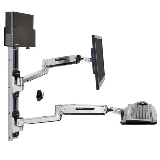 [45-359-026] LX SITSTAND SYSTEM S CPU POLISHED