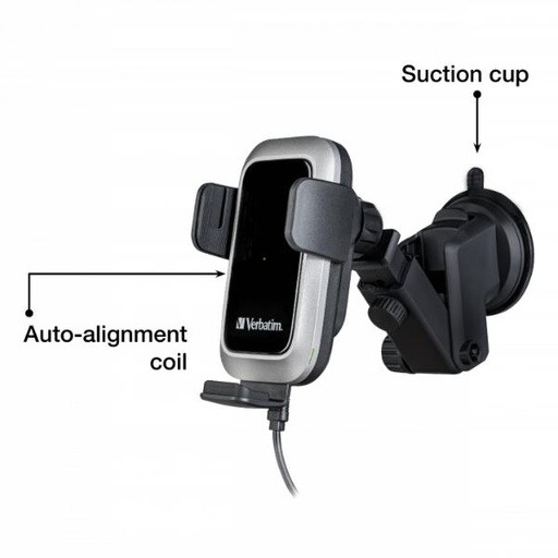 [49554] PRO QI FAST WIRELESS CAR CHARGER