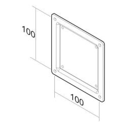 [FPMA-VESA100] ADATTATORE VESA100