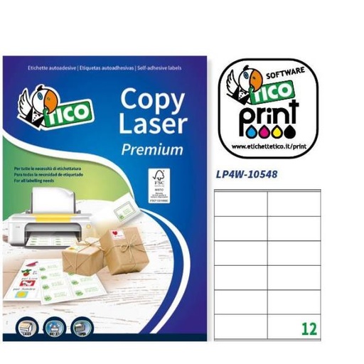 [LP4W-10548] CF1200ETIC TICO LASER BIANC 105X48