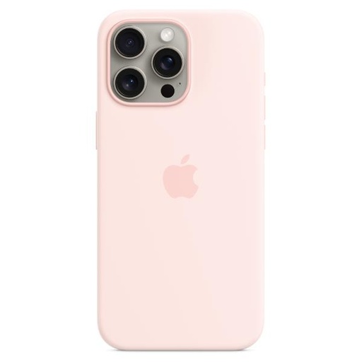 [MT1U3ZM/A] IPHONE 15 PROMAX SI CASE LIGHT PINK