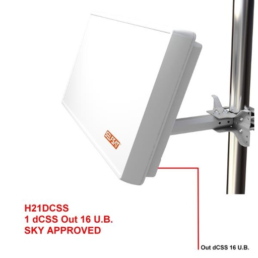 [SS-H21DCSS] SELFSAT H22D LNB DCSS 16 UB SKY