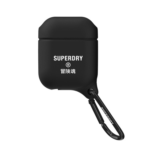 [41692] SUPERDRY AIRPOD COVER BLACK