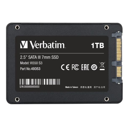 [49354V] 2TB SATA3 2.5 SSD 7MM  VI550